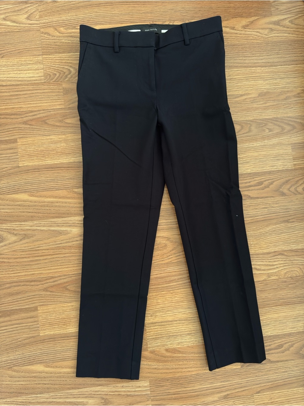 NWT Ann Taylor The Eva Black Pants 0P Petite
